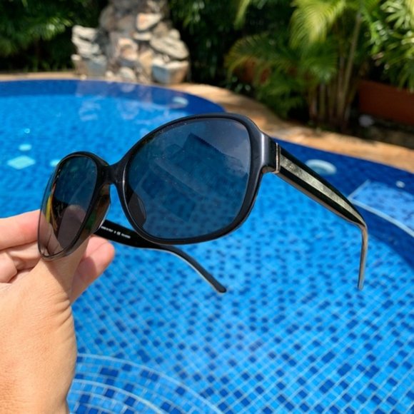 Burberry Silver Stripe Sunglasses with Box Bag, Timeless Classic Luxury Elegant main image 6